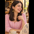 Oxidised Floral Jhumki Earrings | White Pearl Fringe
